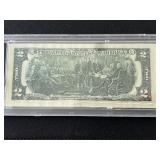 $2 Dollar Commemorative NASA Atlas 6 Friendship 7 Note