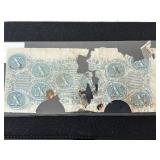 1863 Confederate $10 Dollar Cancelled Note