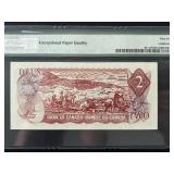 1974 Canada $2 Dollar Note PMG EPQ64 Choice Uncirculated