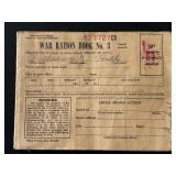 War Ration Book