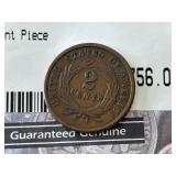 1865 Two Cent Piece