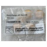 Gold Plated Jefferson Nickel Set