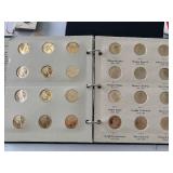 Presidential Dollar Proof Coins and Album