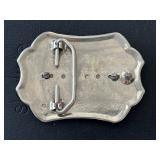 Eisenhower Dollar in Belt Buckle