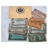 Vintage Cigar Company Store Money/Coupons