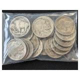 Buffalo Nickels Some No Date