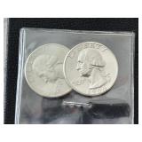 Washington Silver Quarters Uncirculated