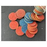 World War II Ration Tokens