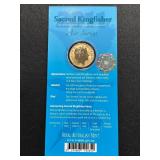 2011 Australia $1 Air Series Sacred Kingfisher