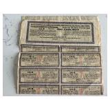 German Treasury Bond Certificate