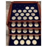 Kennedy Half Dollar Collection in Case 116 Coins
