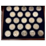 Kennedy Half Dollar Collection in Case 116 Coins
