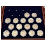 Kennedy Half Dollar Collection in Case 116 Coins