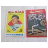 Roger Clemens Cards...