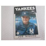 2 Joe Niekro Cards...