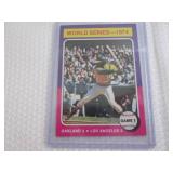 1975 Topps Reggie Jackson World ser...
