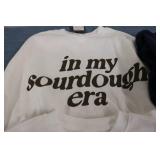 6 Size XXS and XS crewneck sweaters...