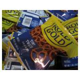 88 1 oz bags of Rold Gold pretzels...
