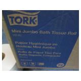 12 Rolls Tork mini jumbo bath tissu...
