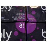 4 8 Packs of blackberry bubbler can...