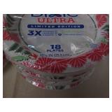 8 Packs of 18 Dixie plates...