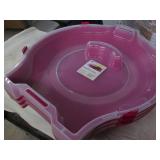 3 Plastic wreath bins...