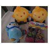 Disney toys, 3 pack of Play Doh and...