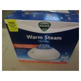 Warm steam vaporizer...