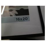 4 16 x 20 matted frames...