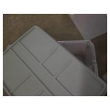 Assorted storage totes, as pictured...