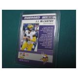 J. J. McCarthy card...