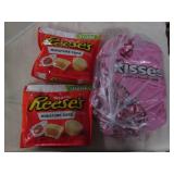 Hershey kisses and Reese