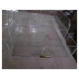 2 Acrylic organizers with top shelf...
