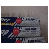 6 Reynolds foil wrap rolls...