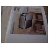 Stainless steel compost bin with cu...
