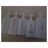 Assorted Native bath products...