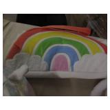 Easter bunny figure, basket and bag...