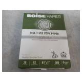 500 Sheets Boise 8.5 x 11" White Co...