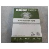 500 Sheets Boise 8.5 x 11" White Co...