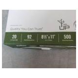 500 Sheets Boise 8.5 x 11" White Co...
