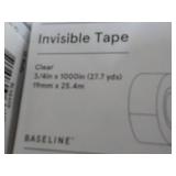 36 Rolls Baseline Invisible Clear 3...