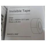 36 Rolls Baseline Invisible Clear 3...