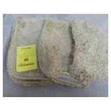 3 piece Linen Bath Rug Set...