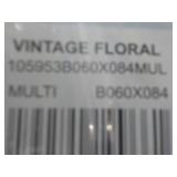 Vintage Floral 60 x 84" Oblong Tabl...
