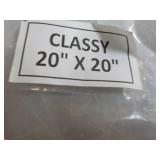 Classy 20 x 20" Bath Rug...
