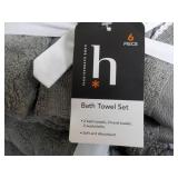 Home Expressions 6 piece Bath Towel...
