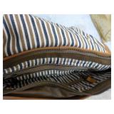 TSD Brand Leather and Canvas Bag re...