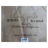 TSD Brand Leather and Canvas Bag re...