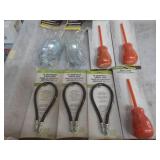 18" Grease Hoses, Battery Fillers a...