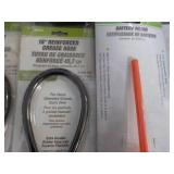 18" Grease Hoses, Battery Fillers a...